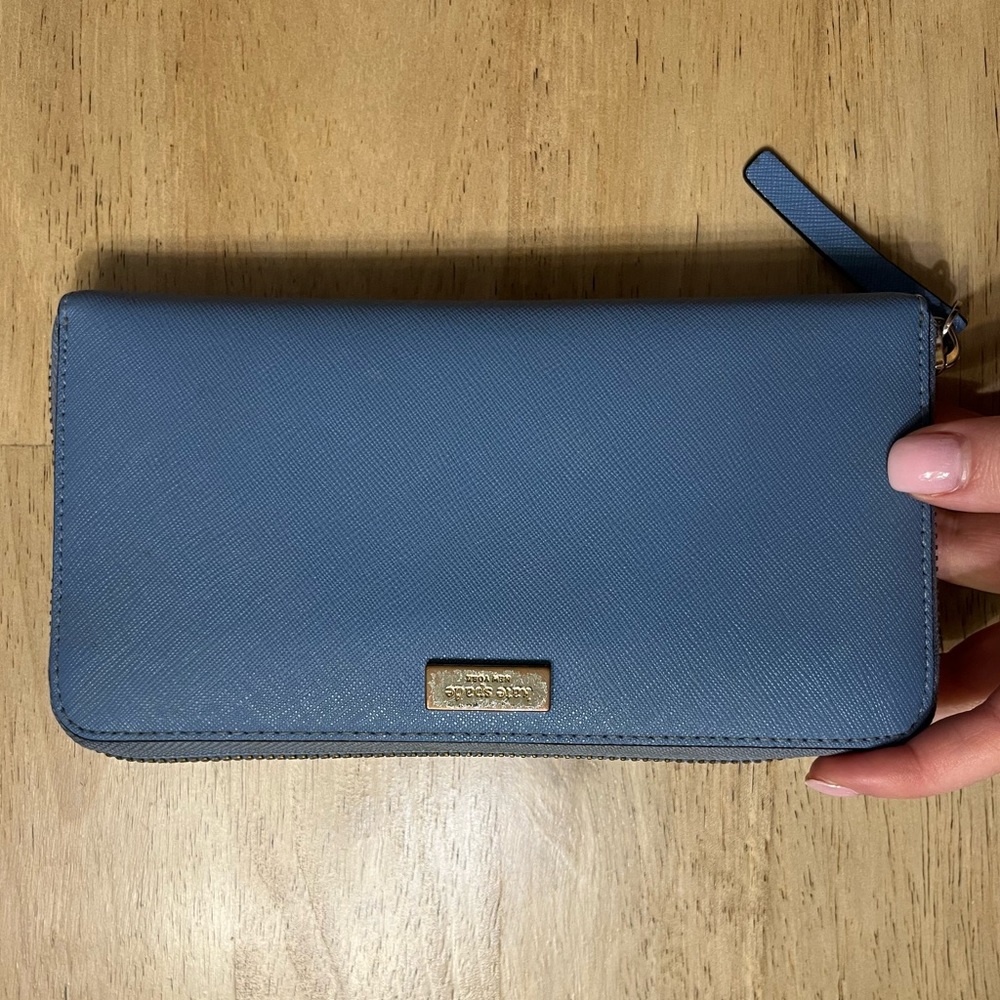 Kate Spade Wallet - Periwinkle color